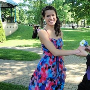 Gorgeous Silk Wedding Prom Dress ONLY WORN ONCE
